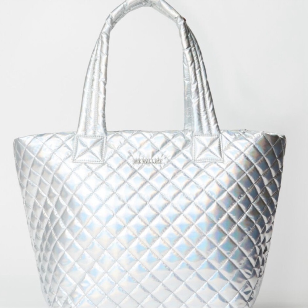 MZ Wallace holographic tote. Brand new! Stunning! Great deal!